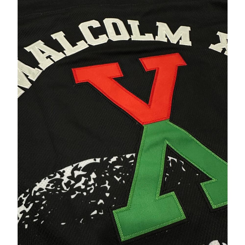 Malcolm X Men's Headgear Classics Premium Embroidered Hockey Jersey - Picture 6 of 6